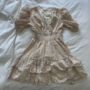 Cleobella Sadie Mini Dress Pink size Small